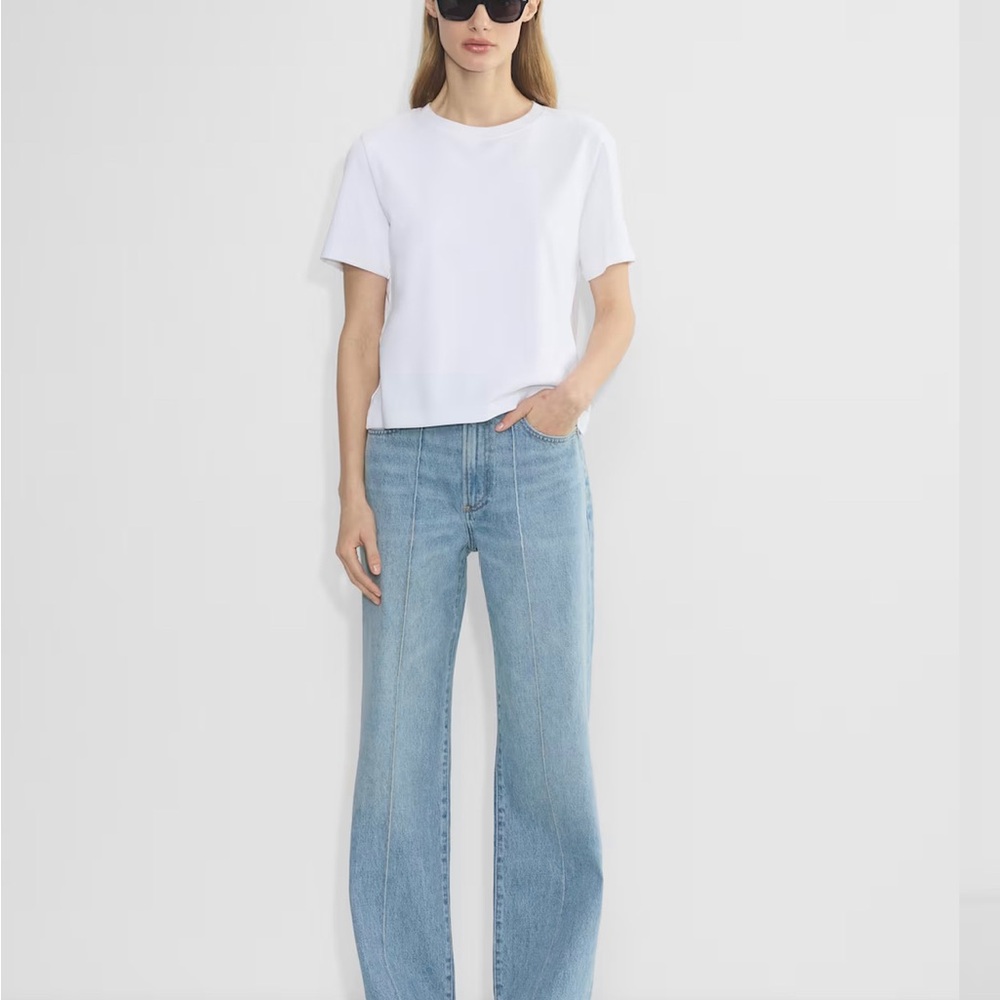 Denim Forum Light Blue Flare Jeans
